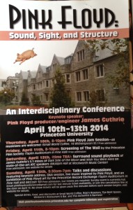 PINK FLOYD _ SOUND SIGHT AND STRUCTURE CONFERENCE POSTER